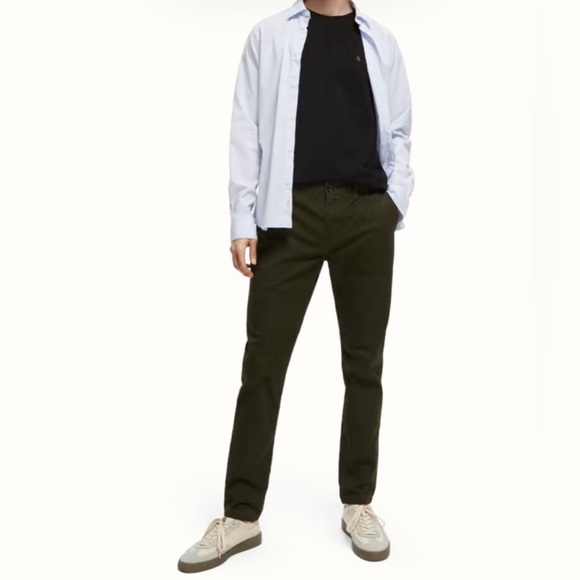 Scotch & soda Mott blue pants - Picture 1 of 11